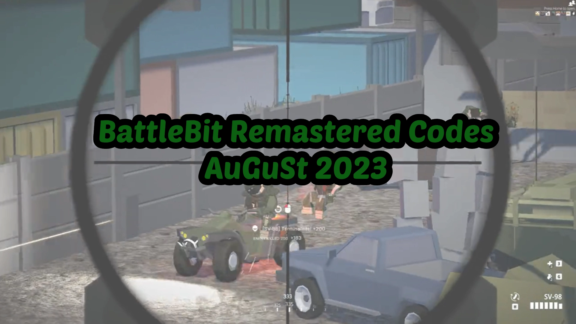 BattleBit Remastered Codes August 2023